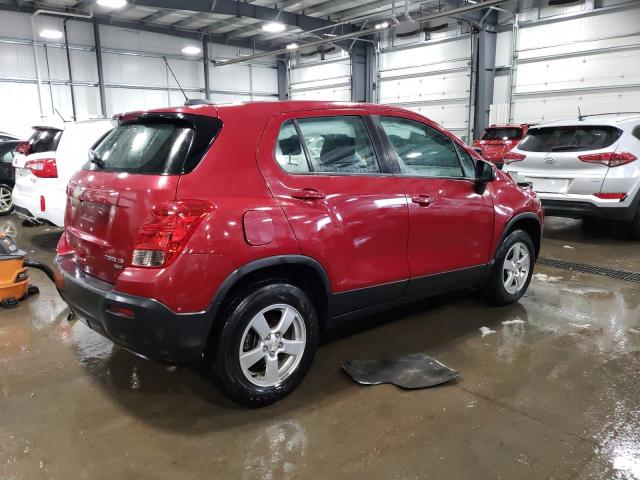 KL7CJPSB5FB233903 - 2015 CHEVROLET TRAX 1LS RED photo 3