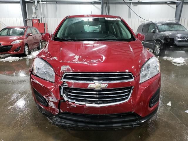 KL7CJPSB5FB233903 - 2015 CHEVROLET TRAX 1LS RED photo 5