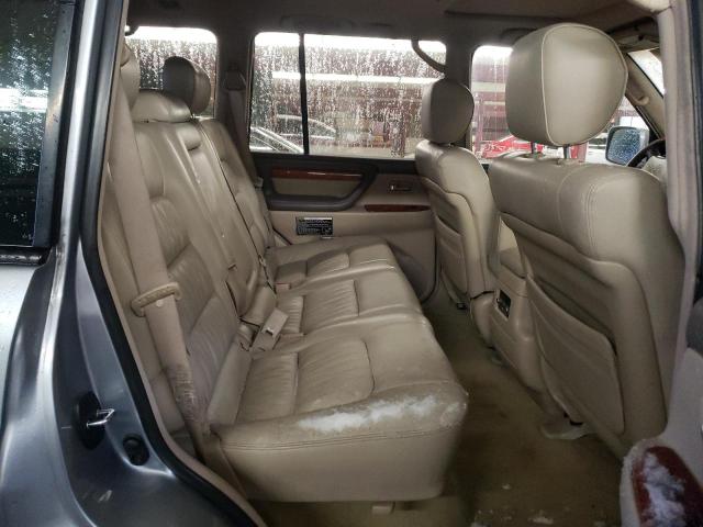 JTJHT00W533534402 - 2003 LEXUS LX 470 GRAY photo 11