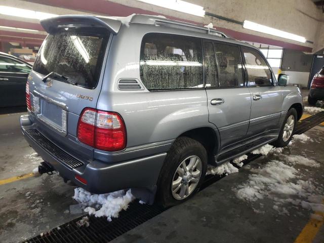 JTJHT00W533534402 - 2003 LEXUS LX 470 GRAY photo 3