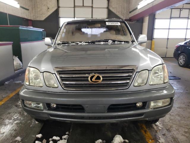 JTJHT00W533534402 - 2003 LEXUS LX 470 GRAY photo 5