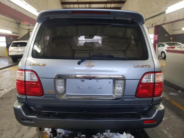 JTJHT00W533534402 - 2003 LEXUS LX 470 GRAY photo 6