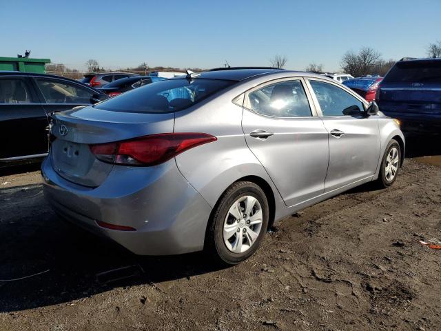 5NPDH4AE7GH787117 - 2016 HYUNDAI ELANTRA SE SILVER photo 3