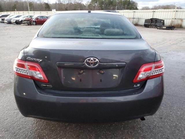 4T1BF3EKXBU175124 - 2011 TOYOTA CAMRY BASE GRAY photo 6