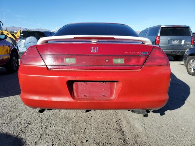 1HGCG2251YA033979 - 2000 HONDA ACCORD EX RED photo 6