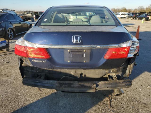 1HGCR2F79DA174282 - 2013 HONDA ACCORD EX BLUE photo 6