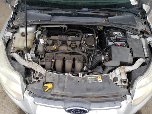 1FADP3F20EL156686 - 2014 FORD FOCUS SE SILVER photo 11