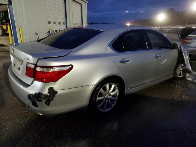 JTHBL46F075020747 - 2007 LEXUS LS 460 SILVER photo 3