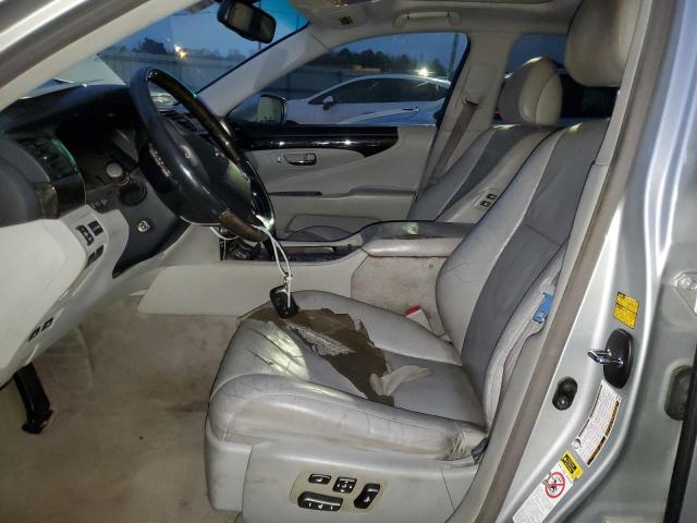 JTHBL46F075020747 - 2007 LEXUS LS 460 SILVER photo 7