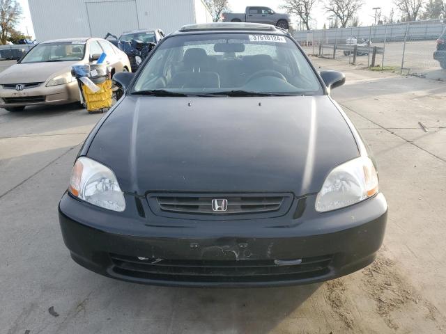 1HGEJ8149WL074786 - 1998 HONDA CIVIC EX BLACK photo 5