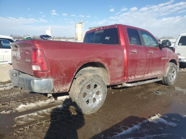 1D3HV18T39S762188 - 2009 DODGE RAM 1500 RED photo 3