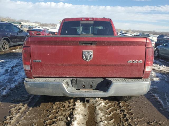 1D3HV18T39S762188 - 2009 DODGE RAM 1500 RED photo 6