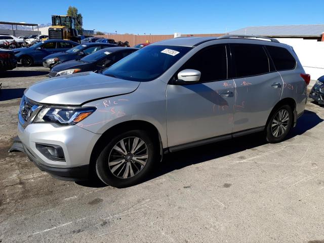 5N1DR2MN5HC678144 - 2017 NISSAN PATHFINDER S 银色 照片 1