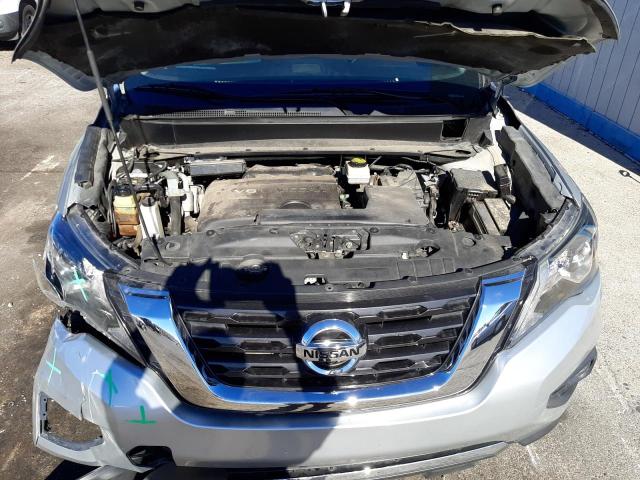 5N1DR2MN5HC678144 - 2017 NISSAN PATHFINDER S 银色 照片 12
