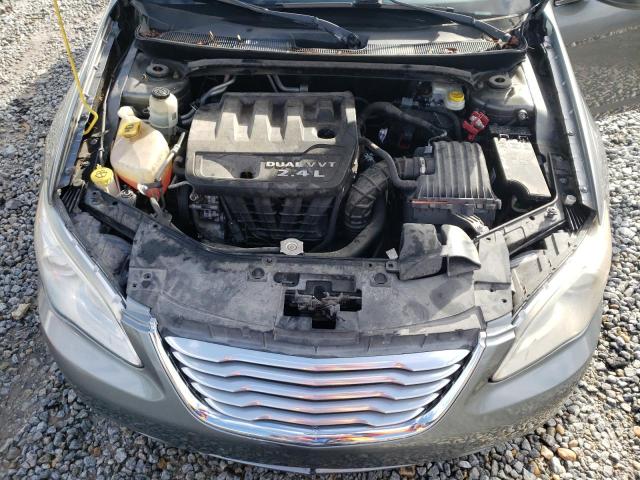 1C3CCBBB2CN236627 - 2012 CHRYSLER 200 TOURING GRAY photo 11