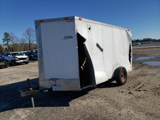 5UZBE1215DD025180 - 2013 UTILITY TRAILER WHITE photo 2