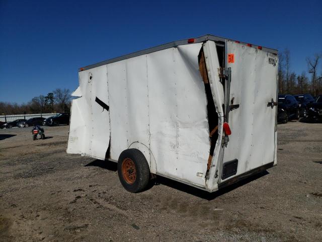 5UZBE1215DD025180 - 2013 UTILITY TRAILER WHITE photo 3