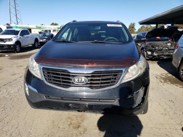 KNDPC3A22B7111358 - 2011 KIA SPORTAGE EX BLACK photo 5