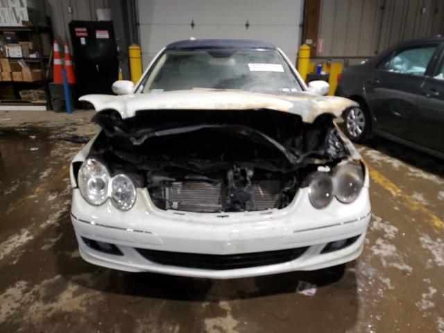 WDBTK56FX7T080947 - 2007 MERCEDES-BENZ CLK 350 WHITE photo 5