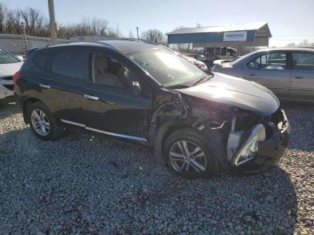 JN8AS5MT5DW017559 - 2013 NISSAN ROGUE S BLACK photo 4