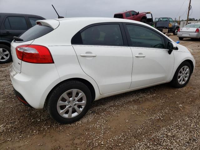 KNADM5A38D6203777 - 2013 KIA RIO LX WHITE photo 3