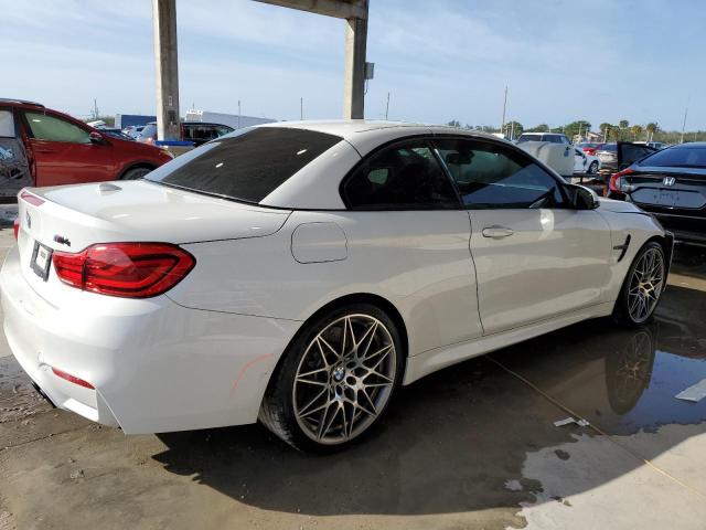 WBS4Z9C50JEA24172 - 2018 BMW M4 WHITE photo 3