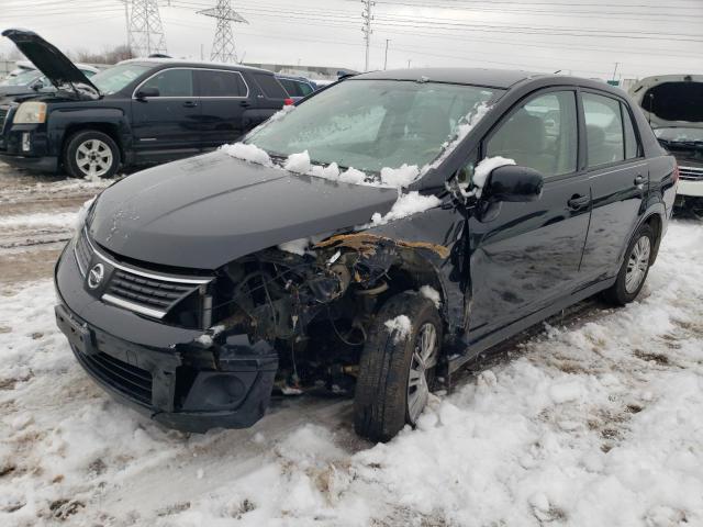 3N1BC11E79L389433 - 2009 NISSAN VERSA S BLACK photo 1