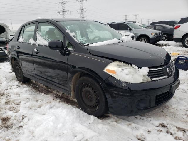 3N1BC11E79L389433 - 2009 NISSAN VERSA S BLACK photo 4