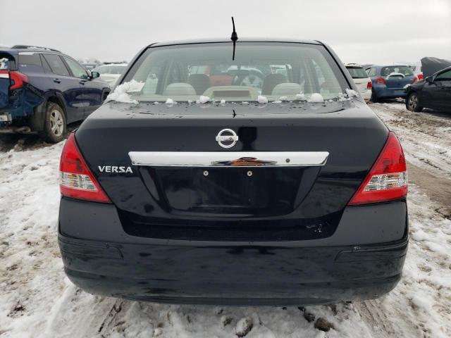 3N1BC11E79L389433 - 2009 NISSAN VERSA S BLACK photo 6