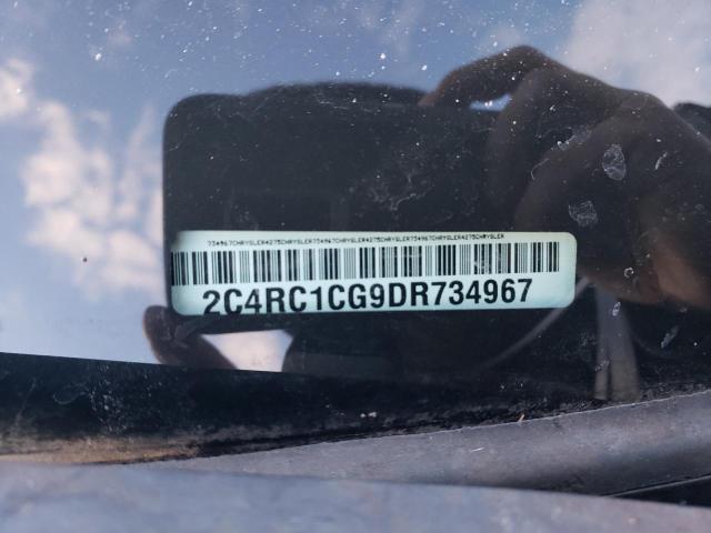 2C4RC1CG9DR734967 - 2013 CHRYSLER TOWN & COU TOURING L BLUE photo 13