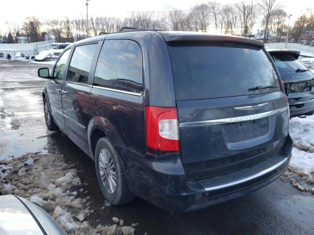 2C4RC1CG9DR734967 - 2013 CHRYSLER TOWN & COU TOURING L BLUE photo 2