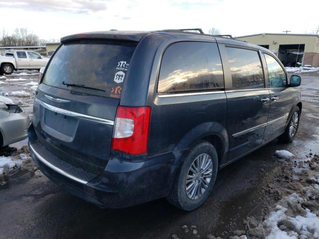 2C4RC1CG9DR734967 - 2013 CHRYSLER TOWN & COU TOURING L BLUE photo 3