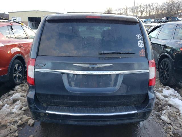 2C4RC1CG9DR734967 - 2013 CHRYSLER TOWN & COU TOURING L BLUE photo 6