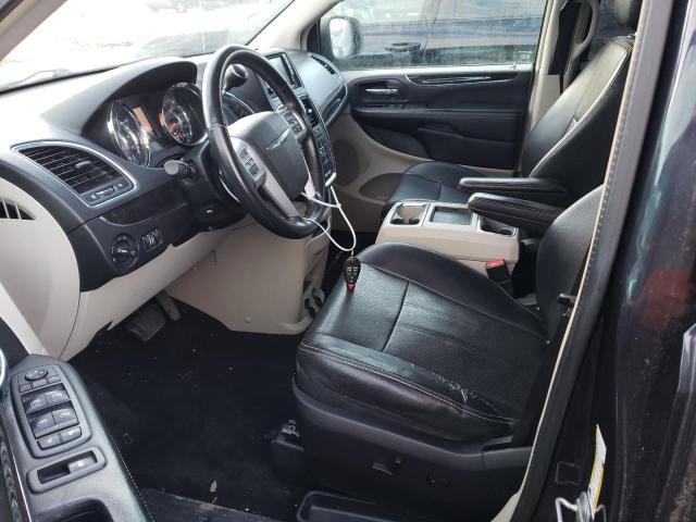 2C4RC1CG9DR734967 - 2013 CHRYSLER TOWN & COU TOURING L BLUE photo 7