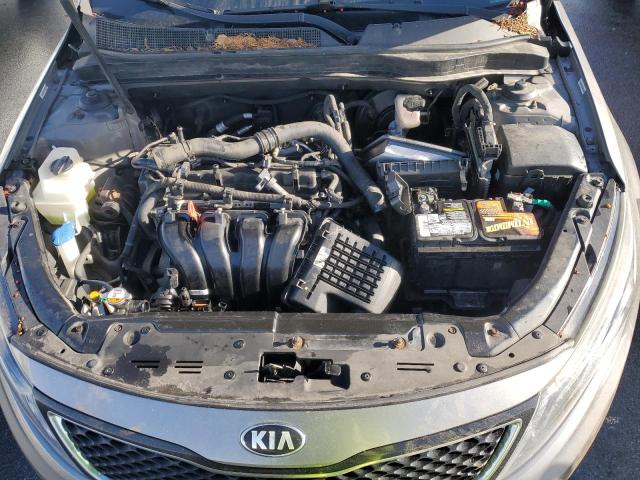 5XXGN4A70FG423137 - 2015 KIA OPTIMA EX GRAY photo 11