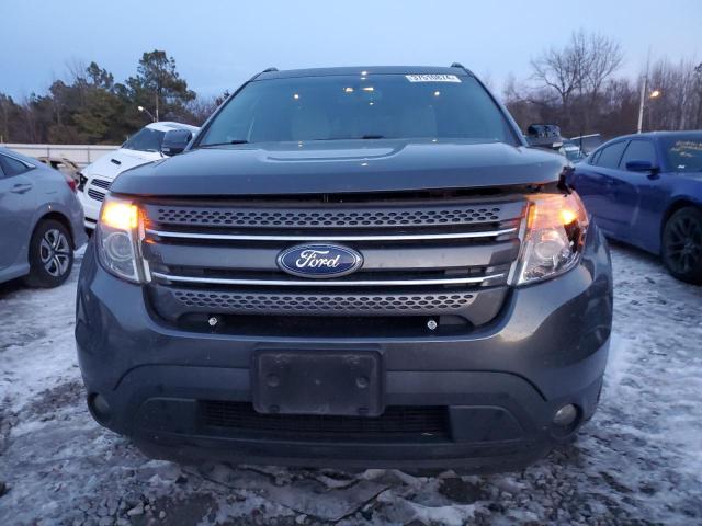 1FM5K7F87FGC37778 - 2015 FORD EXPLORER LIMITED GRAY photo 5