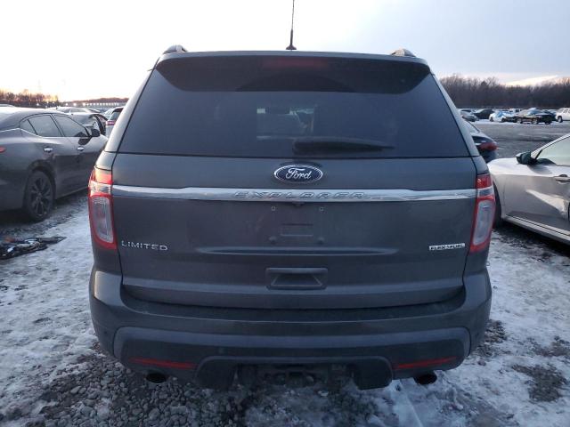 1FM5K7F87FGC37778 - 2015 FORD EXPLORER LIMITED GRAY photo 6