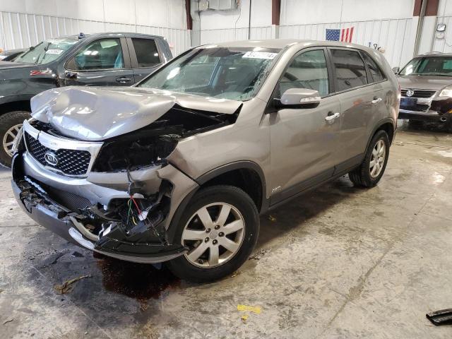 5XYKTDA61DG364874 - 2013 KIA SORENTO LX BEIGE photo 1