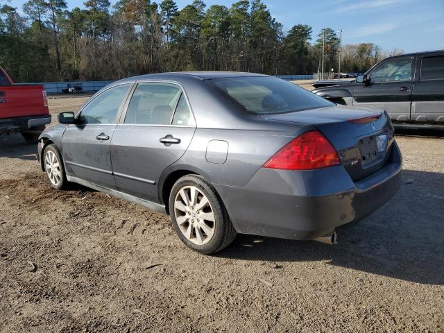 1HGCM66417A056808 - 2007 HONDA ACCORD SE GRAY photo 2