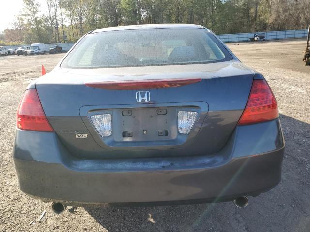 1HGCM66417A056808 - 2007 HONDA ACCORD SE GRAY photo 6