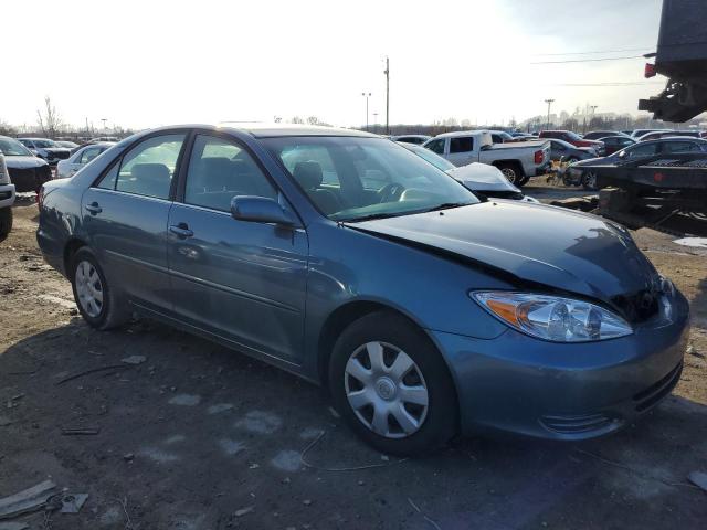 4T1BE32K54U839243 - 2004 TOYOTA CAMRY LE BLUE photo 4