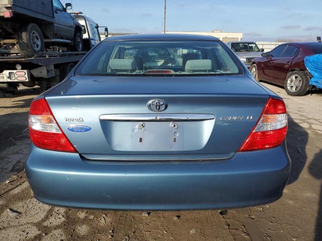 4T1BE32K54U839243 - 2004 TOYOTA CAMRY LE BLUE photo 6