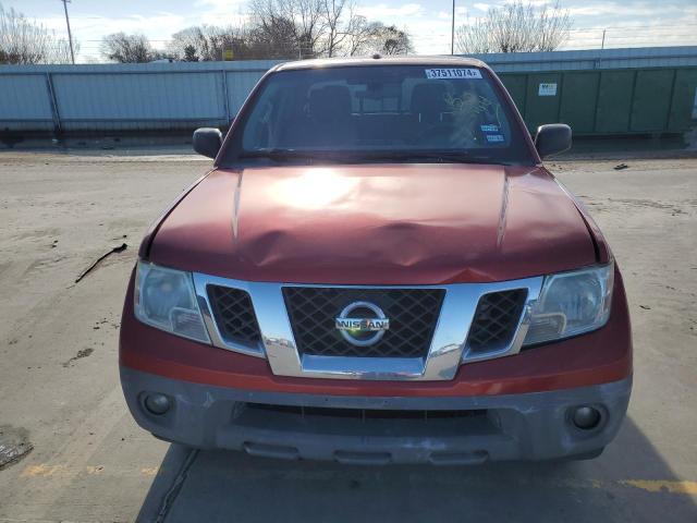 1N6AD0ER5FN733525 - 2015 NISSAN FRONTIER S RED photo 5