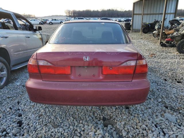 JHMCG5676YC022930 - 2000 HONDA ACCORD SE RED photo 6