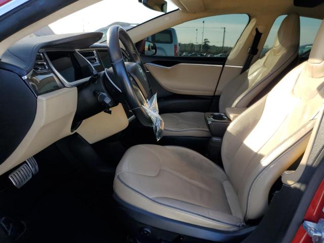 5YJSA1CPXDFP09014 - 2013 TESLA MODEL S Կարմիր լուսանկար 7