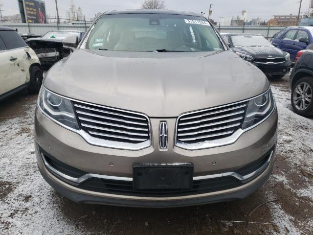 2LMPJ8LR5JBL36943 - 2018 LINCOLN MKX RESERVE أسمر صورة 5