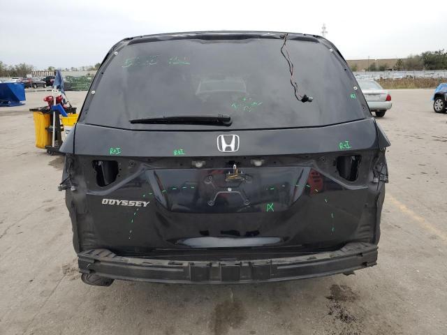 5FNRL5H43CB128693 - 2012 HONDA ODYSSEY EX BLACK photo 6