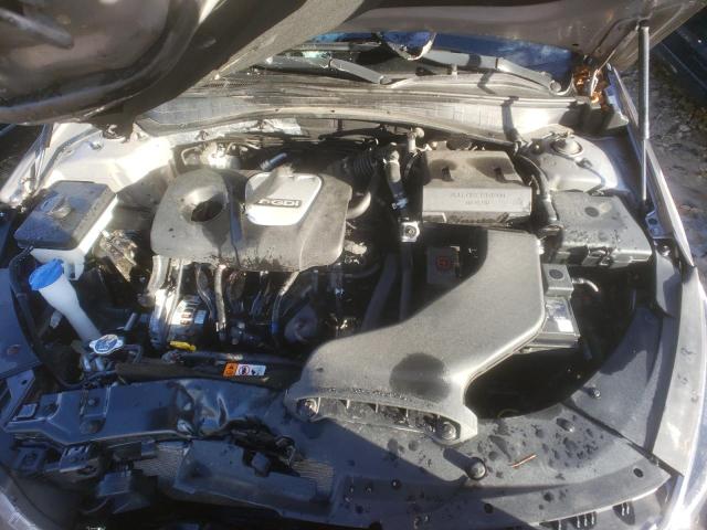 5XXGU4L14KG309471 - 2019 KIA OPTIMA EX SILVER photo 11