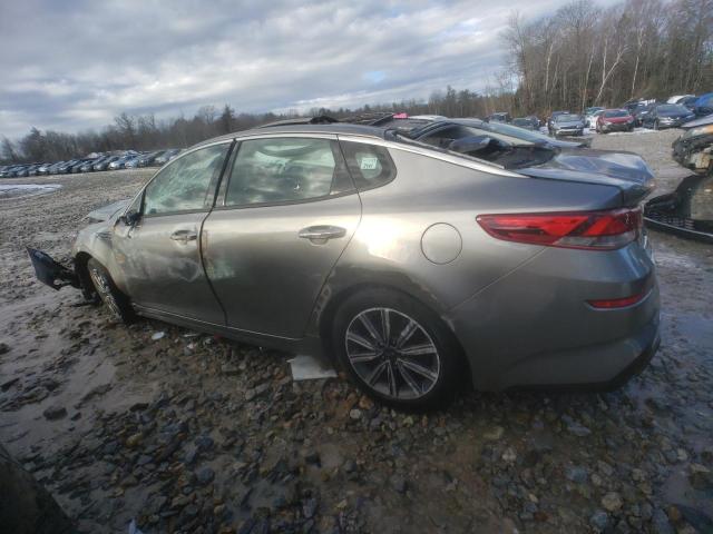 5XXGU4L14KG309471 - 2019 KIA OPTIMA EX SILVER photo 2