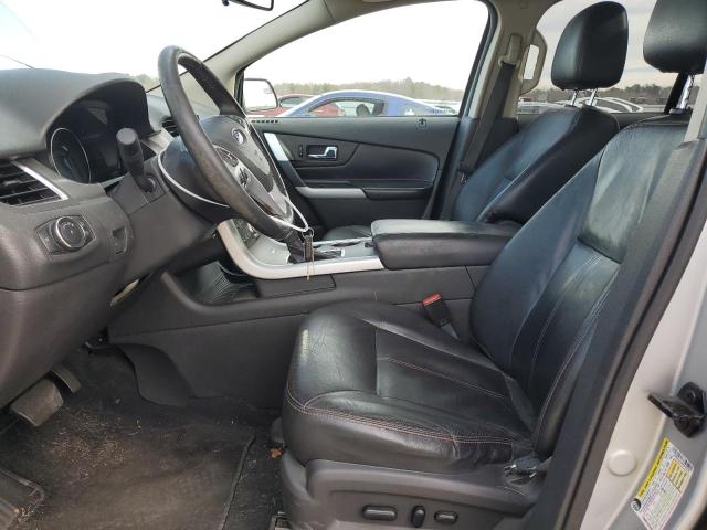 2FMDK4JC9CBA55136 - 2012 FORD EDGE SEL SILVER photo 7